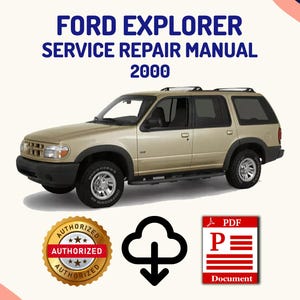 FORD EXPLORER 2000 Service Repair Manual