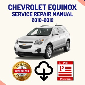 Chevrolet Equinox 2010-2012 Service Repair Manual