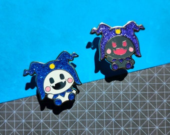 Jack Frost and Black Frost Enamel Pins