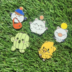 Final Fantasy & Final Fantasy XIV Enamel Pins