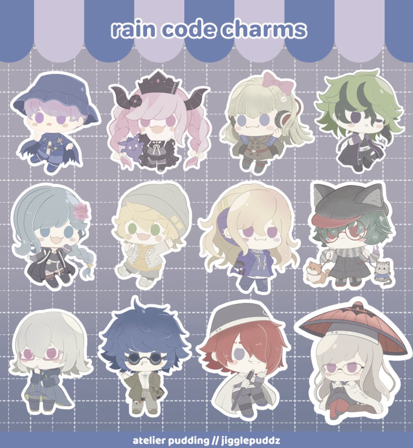 Rain Code Charms