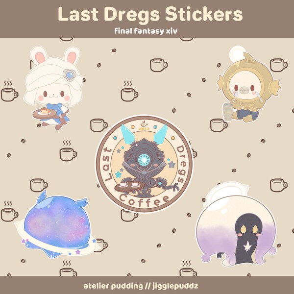 FFXIV The Last Dregs Stickers