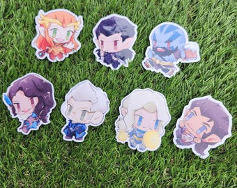 Critical Role Vox Machina Stickers