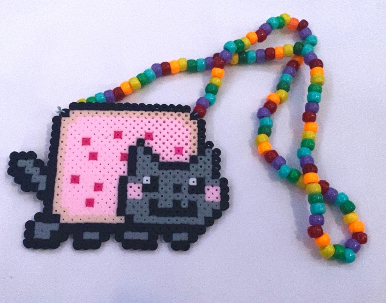 Nyan cat perler bead - Etsy 日本