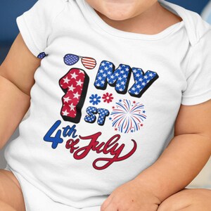 Meu primeiro body de bebê para o 4 de julho: look patriótico do Dia da Independência