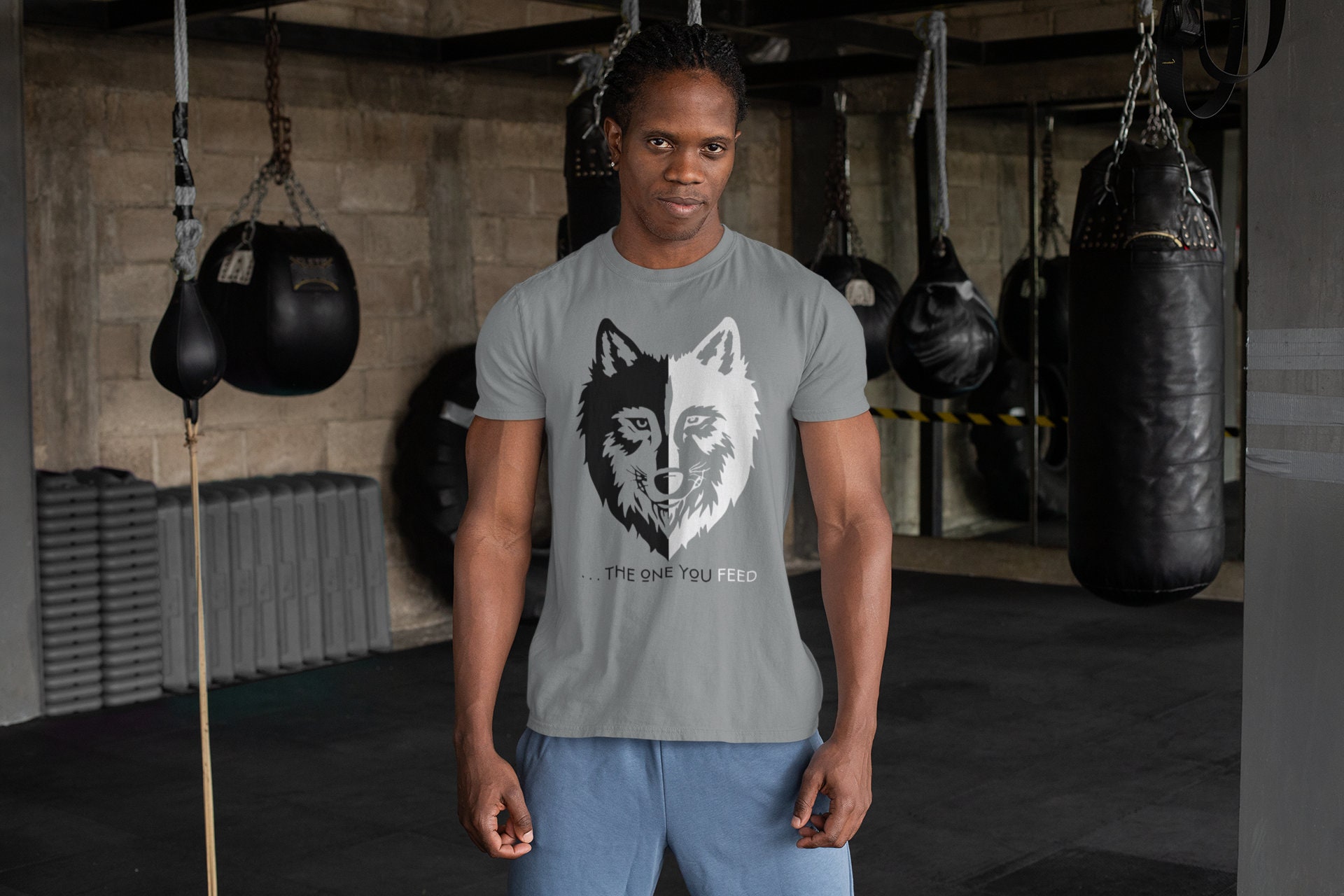 Two Wolves: Daily Nourishment T-shirt Which Wolf Wins Today - Etsy