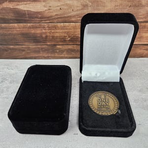 One Day at a Time Coin, Sobriety Gift for Men & Women, Serenity Prayer Token, Recovery Keepsake, Inspirational Chip, 12 Step AA NA Medallion image 10
