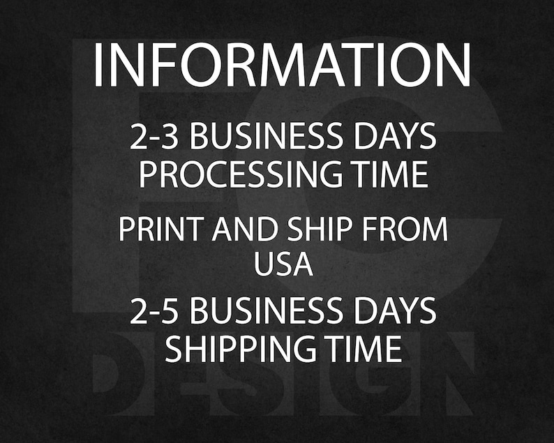 a black and white poster with the words information