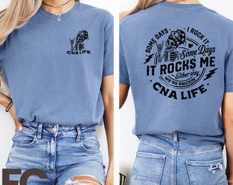 CNA Life Nurse Shirt, Nurse Tour Shirt, Certified Nursing Assistant, Nursing Graduation Gift, Halloween Nurse, Skeleton Nurse Sweatshirt
