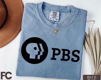 Protect PBS Logo Shirt, Retro Public Broadcasting Service Sweatshirt, Nostalgia Tee for Classic TV Fans, Save PBS Comfort Colors T-Shirt