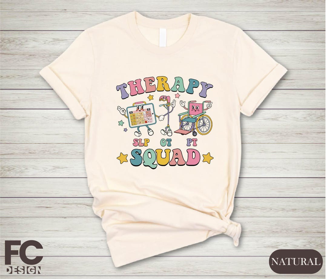 SLP OT PT Therapy Squad Shirt, Speech Language Pathologist Shirt ...