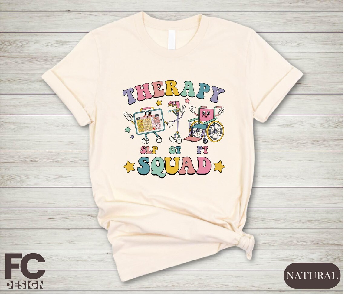 SLP OT PT Therapy Squad Shirt, Speech Language Pathologist Shirt ...