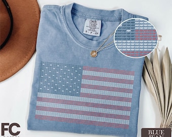 FDT American Flag Shirt, USA Flag T-Shirt, Anti Trump Sweatshirt, Political Sweater, Patriotic Gift, Comfort Colors T-Shirt
