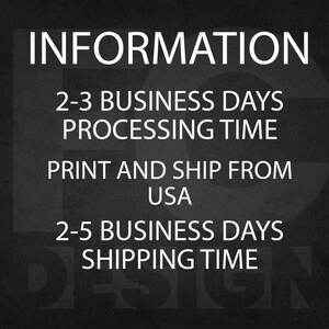 a black and white poster with the words information