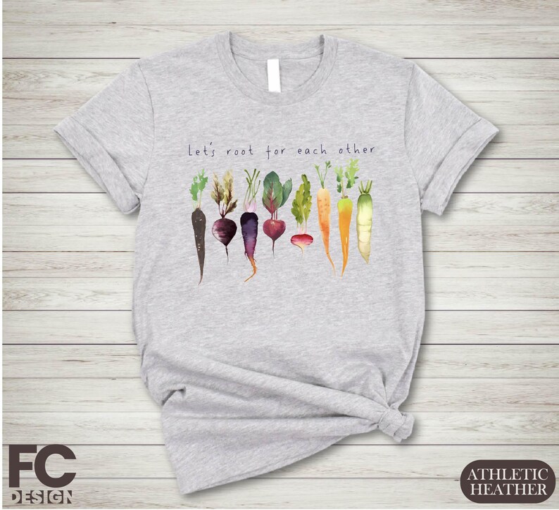 a t - shirt with a bunch of vegetables on it
