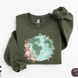 He’s Got The Whole World In His Hands Shirt, Jesus Lover Shirt, Christian Shirt, Religious Gifts For Her, Faith Sweatshirt, Bible Verse Tee