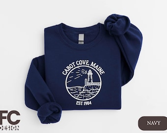 Cabot Cove Maine Sweatshirt, Cabot Cove Est 1984 Hoodie, Murder She Wrote Shirt, Murder Mysteries Shirt, Adventure Awaits, Adventure Time