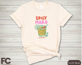 Spicy Margarita Shirt, Funny Summer Cocktail T-Shirt, Beach Vibes Tee, Margarita Social Club Sweatshirt, Margarita Lover Sweater