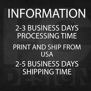 a black and white poster with the words information
