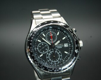 Seiko flightmaster snd quartz watch clearance