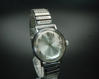 Vintage Elgin Fancy Dial Manual Wind Watch