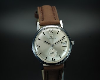 Orologio da uomo vintage Wittnauer a carica manuale