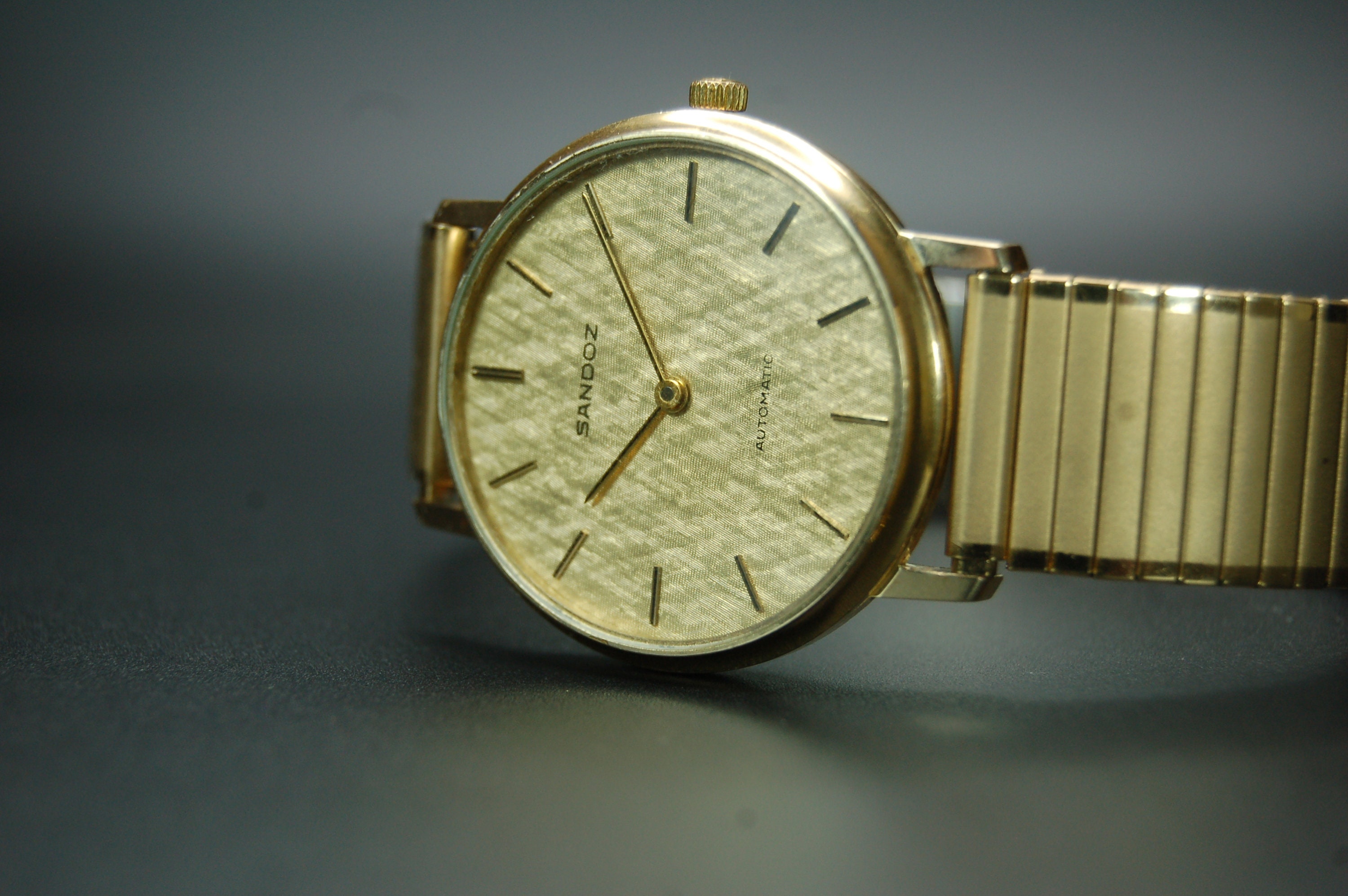 Vintage Swiss Made Sandoz Automatic Watch - Etsy