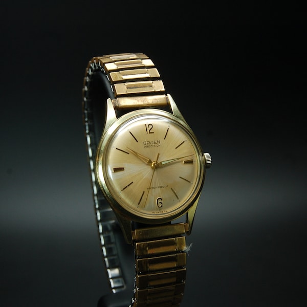 Vintage Gruen Precision Manual Wind Watch