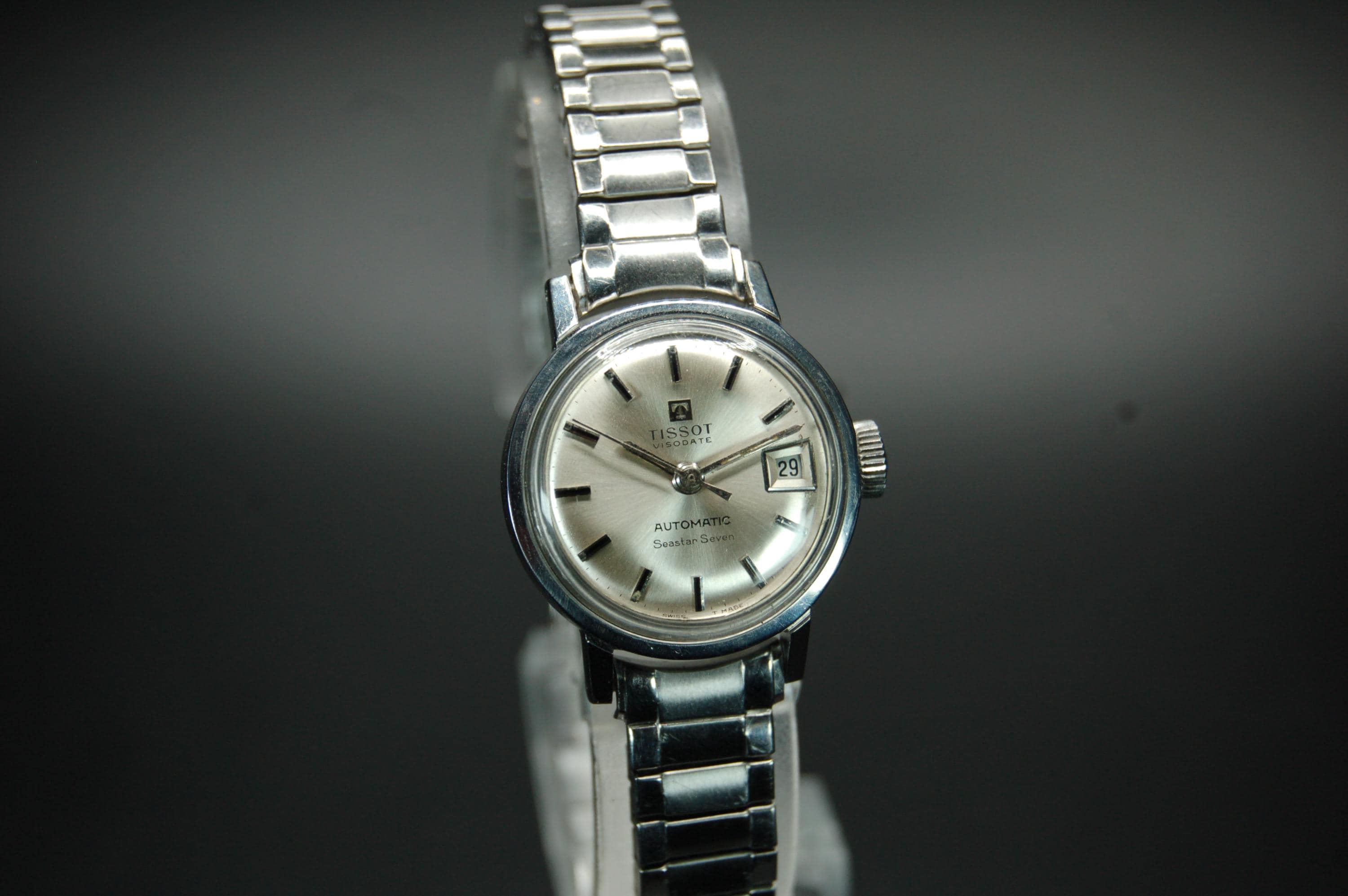 Montre Tissot PR 50 Femme - Cadran Crème/Doré, Bracelet Acier Inox, Verre Saphir, Étanche 50m, Occasion