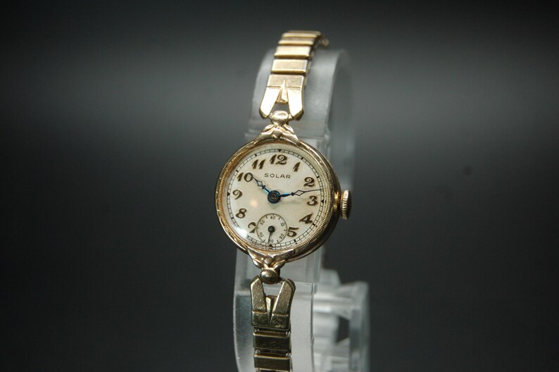 Stunning 1940's Vintage Ladies Solar Watch Etsy Australia