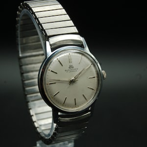 Vintage Bucherer Manual Wind 17j Swiss Made