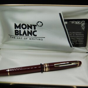 Prachtige staat vintage Montblanc Meisterstuck 162R vulpen van vóór 1989 met originele doos