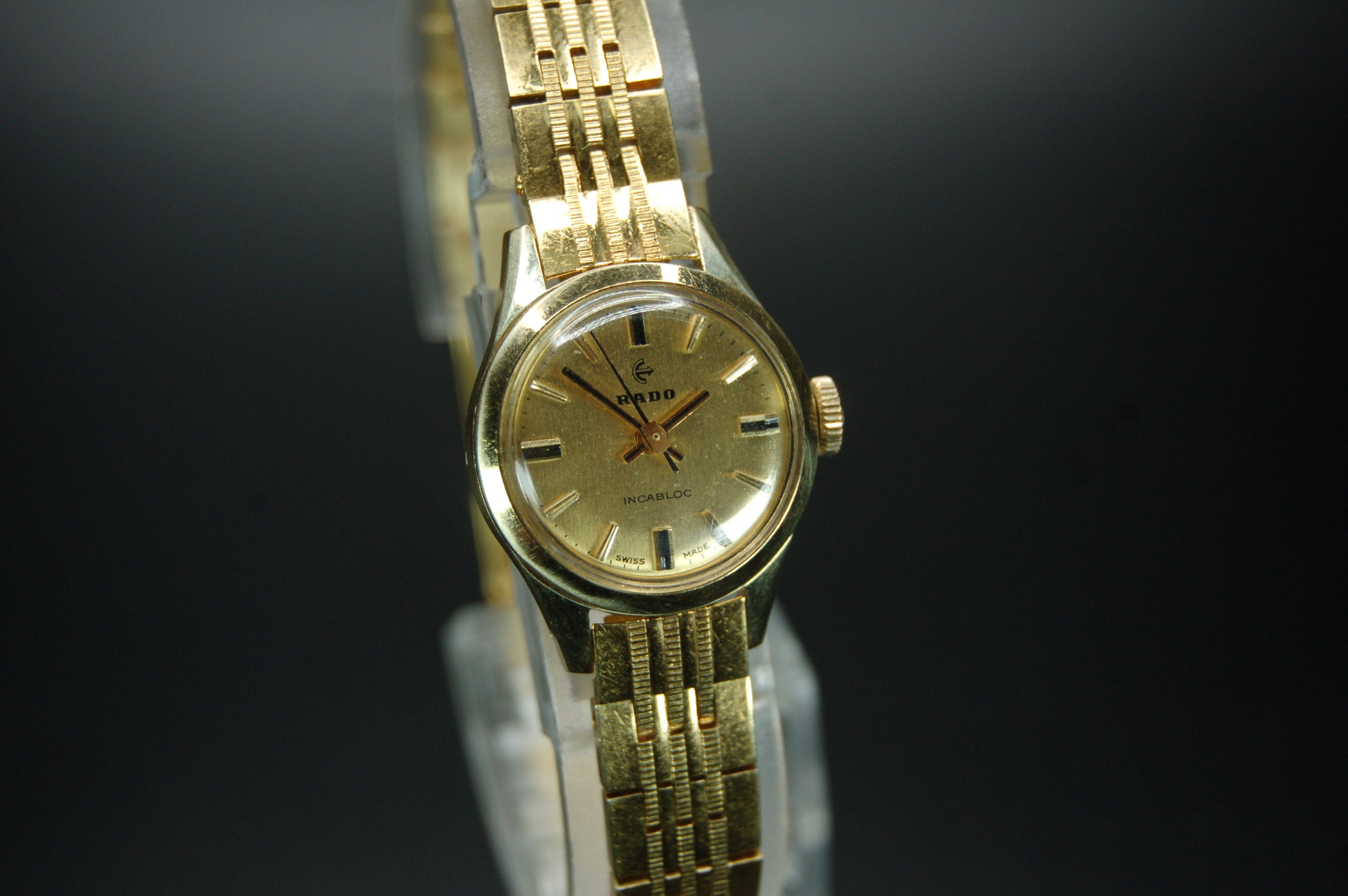 稼働品激レア】RADO Esprend レディース腕時計 手巻き GP刻印