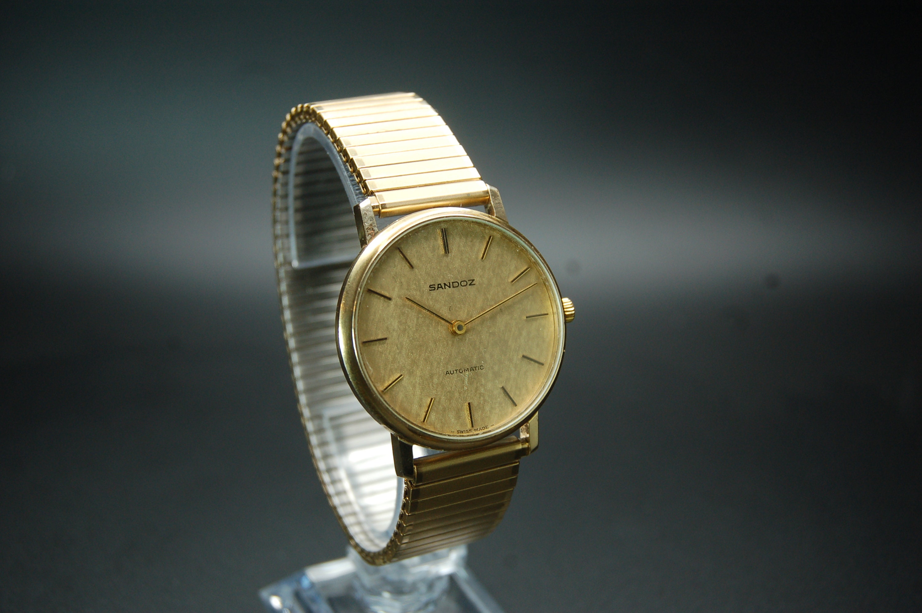 Vintage Henri Sandoz & Fils men's manual winding watch