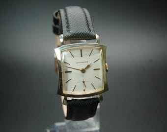 Vintage Wittnauer Hourglass Mechanical Watch