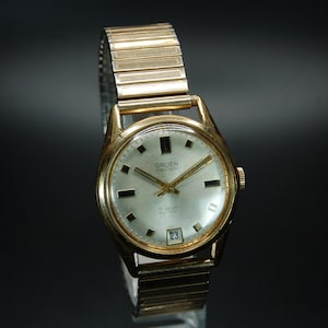 Gruen Precision Watch Gold - Etsy Canada display picture 1