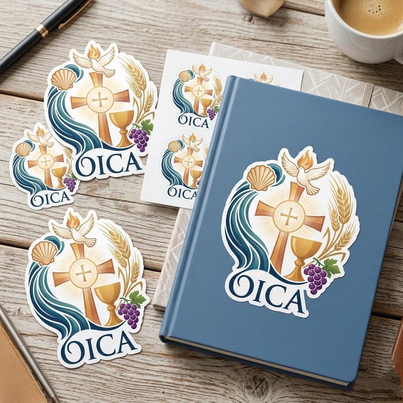 OICA Sacramental Emblem Logo, Orden De Iniciación Cristiana Para ...