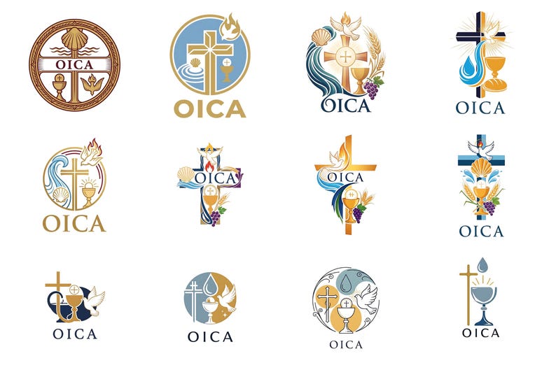 OICA Sacramental Emblem Logo, Orden De Iniciación Cristiana Para ...