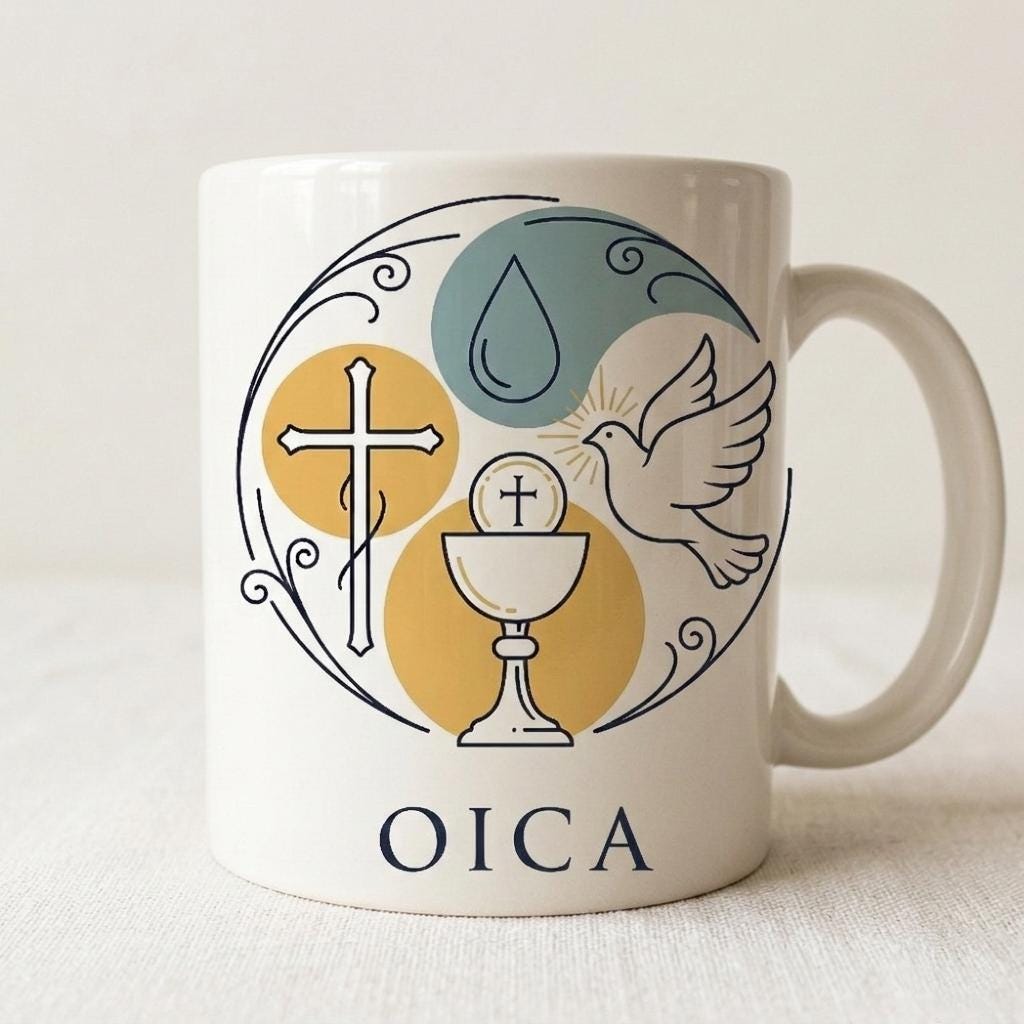 OICA Sacramental Emblem Logo, Orden De Iniciación Cristiana Para ...