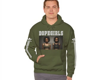 tabú: DOPEGIRLS. Unisex Heavy Blend™ Hooded Sweatshirt