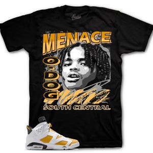 Shirts To Match Retro 6 Yellow Ochre AJ6 - Nineties Sneaker Tee