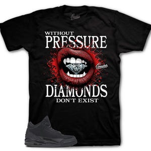 Shirt To Match Retro 3 Black Cat AJ3 - Pressure Sneaker Tees