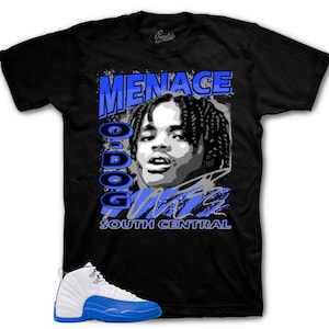 Shirts To Match Retro 12 Blueberry AJ12 Game Royal - Nineties Sneaker Tee