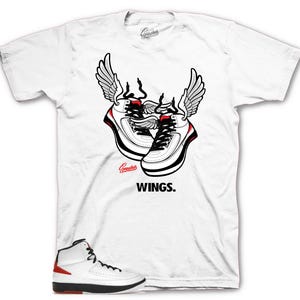 Shirts To Match Retro 2 Chicago AJ2 - Wings Sneaker Tees