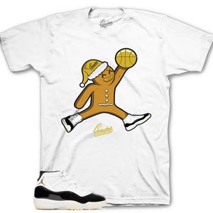 Sneaker Tees To Match Retro 11 Gratitude DMP AJ11 - Gingerair Shirt
