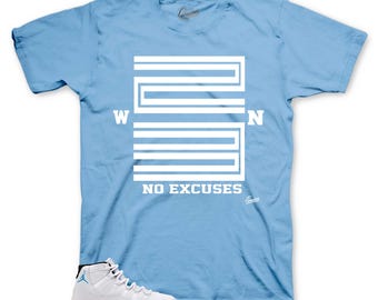 Sneaker Tees To Match Retro 11 Legend Blue Columbia - BLUE Win 23 Shirt