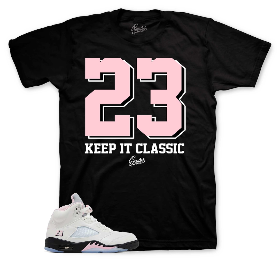 Shirt to Match Retro Soft Pink AJ5 Keep It Classic Sneaker