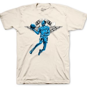 Retro 1 University Blue Reimagined Shirt To Match Shoes - Greatest Sneaker Tee