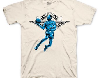 Retro 1 University Blue Reimagined Shirt To Match Shoes - Greatest Sneaker Tee