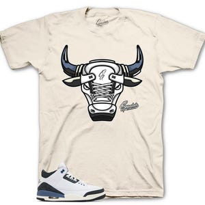 Retro 3 Diffused Blue For The Love Graphic T-Shirt AJ3 - War Bully Sneaker Tees